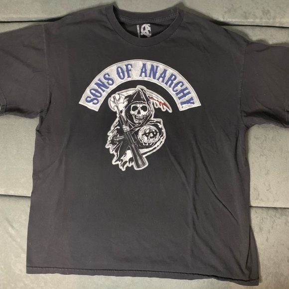 Y2K Sons Of Anarchy T-shirt - Picture 1 of 4